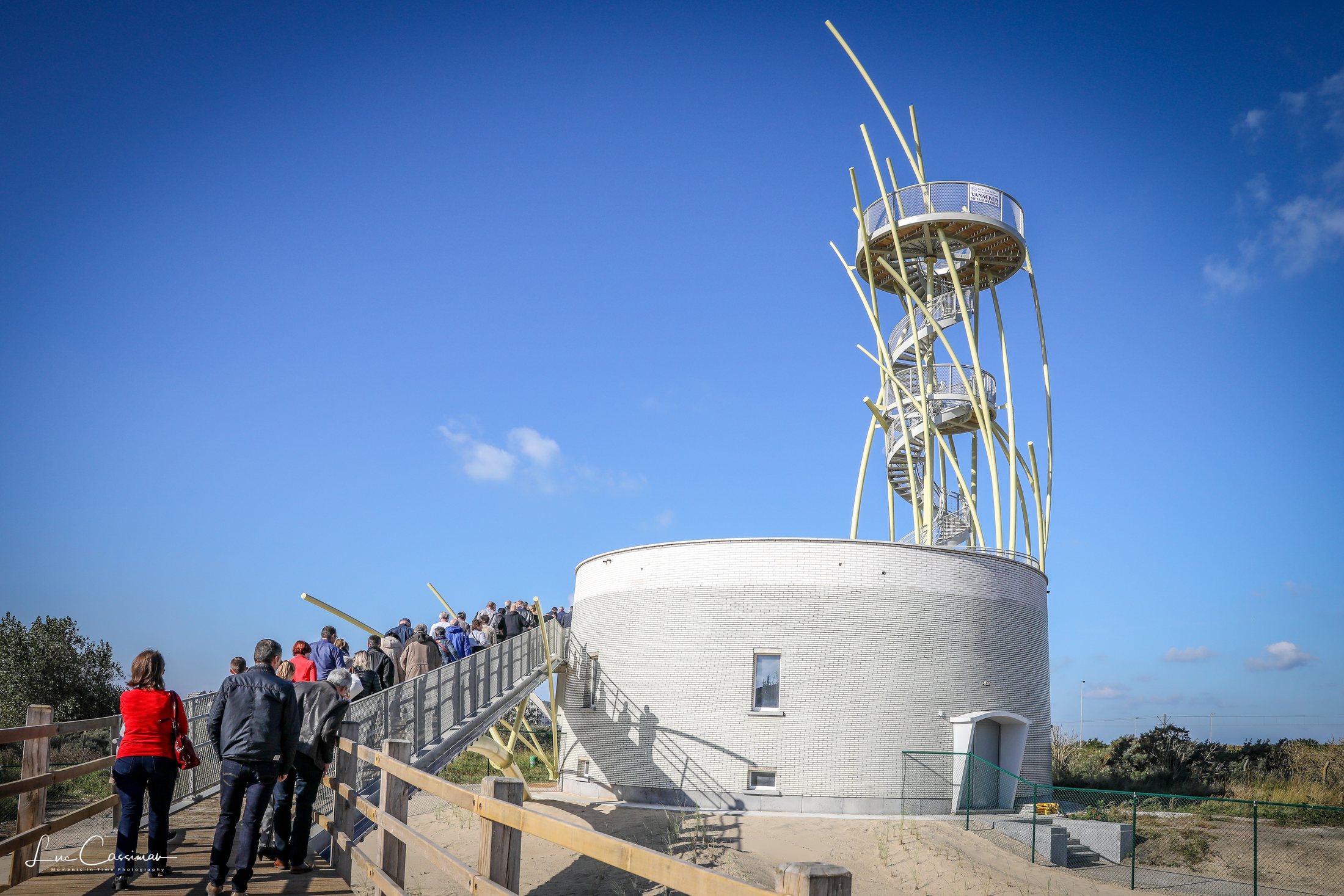 De Warandetoren in de duinen van Middelkerke