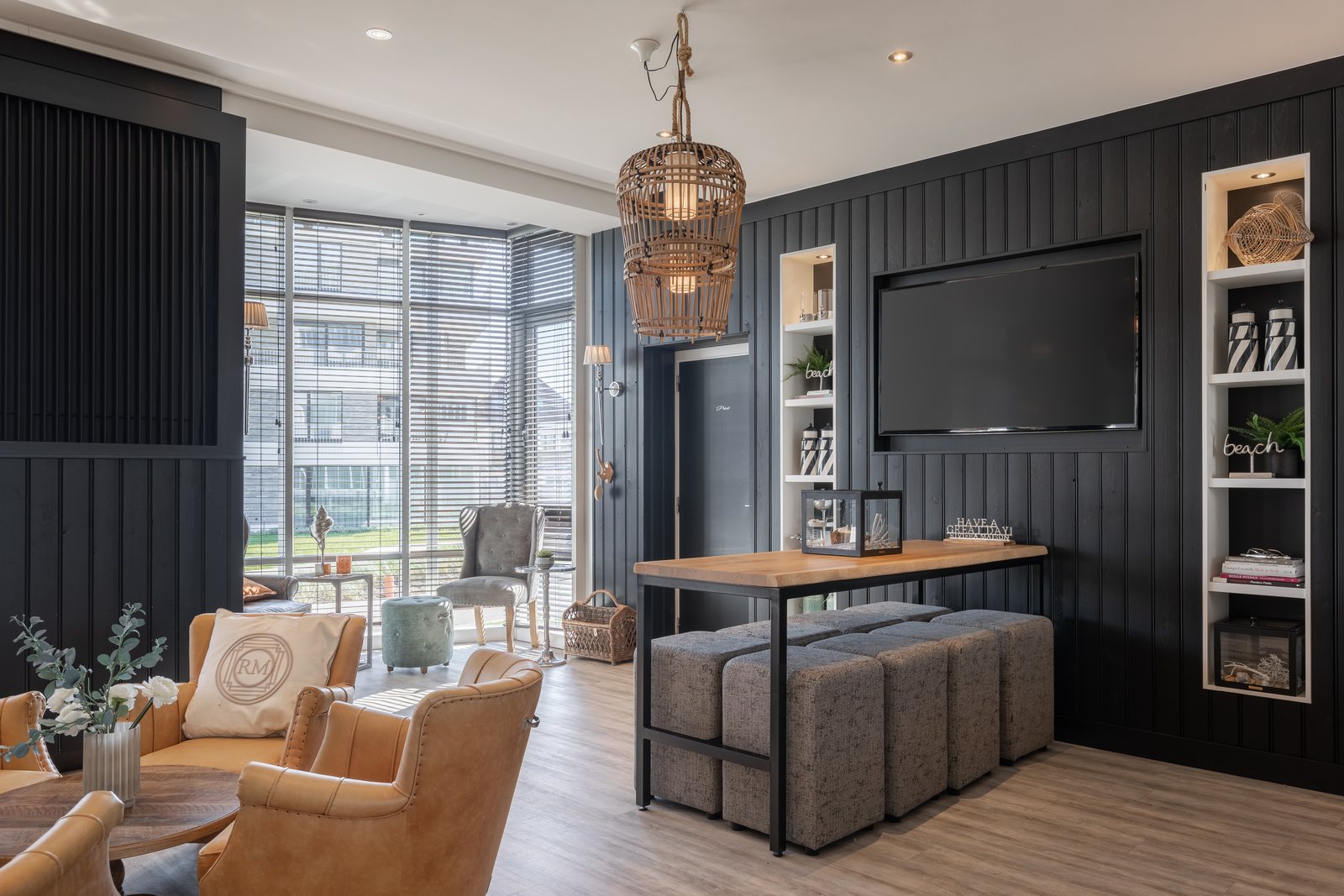 Zithoek in de lounge